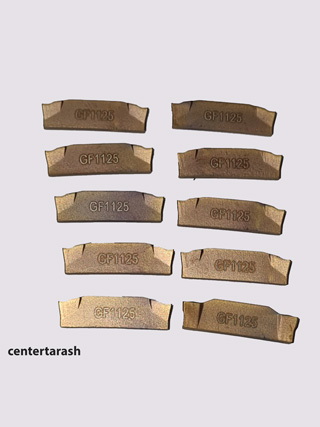 الماس برش دو سر N123F2-0250-0002-GF 1125 سندویک | ابزار برشی دقیق تراشکاری اینسرت-الماس برش دو سر 2 میل سندویک