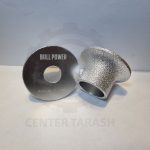 ابزار زن نیم‌گرد لب پله ۴ سانتی Bull Power برای لبه‌زنی سنگ کابینت، پله و نما